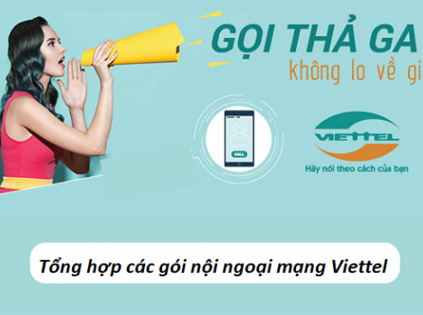 Gói nội ngoại mạng Viettel Chỉ Từ 90k 120k 160k - Gọi điện thả ga