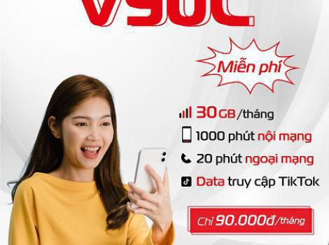 Ưu đãi đặc biệt với gói cước V90C Viettel cước phí 90.000đ