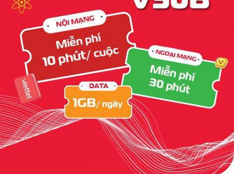Gói V90B Viettel: Chỉ 90K, 30GB Data, Miễn Phí Nội Ngoại Mạng