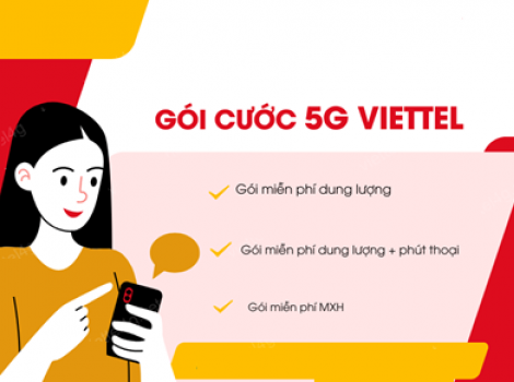 Gói cước 5G Viettel 1 tháng: Internet siêu tốc tại Hà Nội