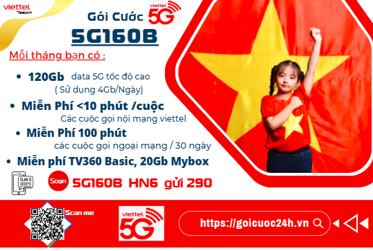 5G160B Viettel 24h