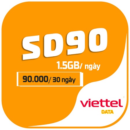 Gói cước SD90 Viettel