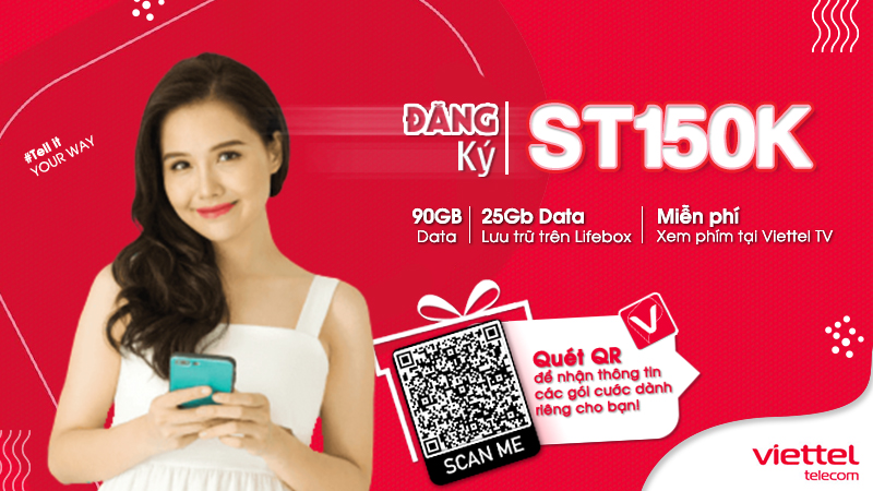 Gói cước ST150K Viettel