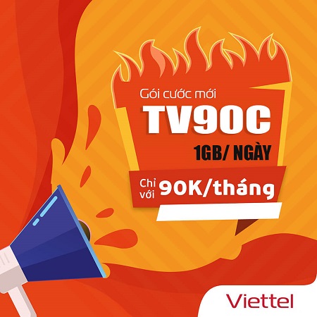 Tận Hưởng Nhiều Tiện Ích với Gói Cước TV90C Viettel chỉ 90.000đ/tháng